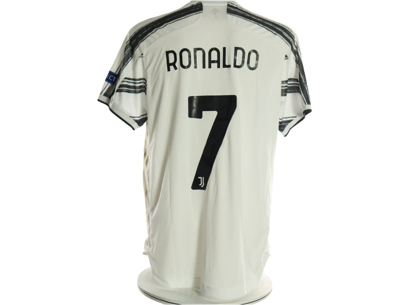 Ronaldo's Juventus Match-Issued Shirt, UCL 2020/21