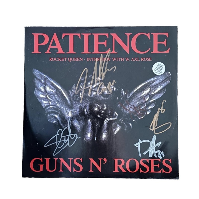 Vinile 12" firmato Guns N' Roses Patience