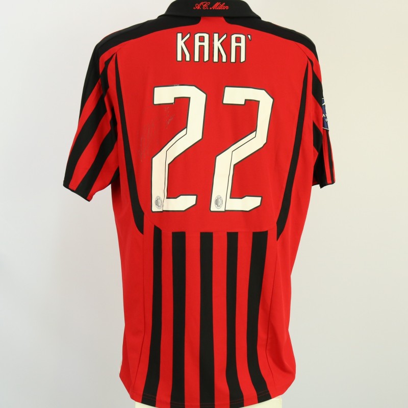 Kakà Official Milan Shirt, 2007/08 - Signed