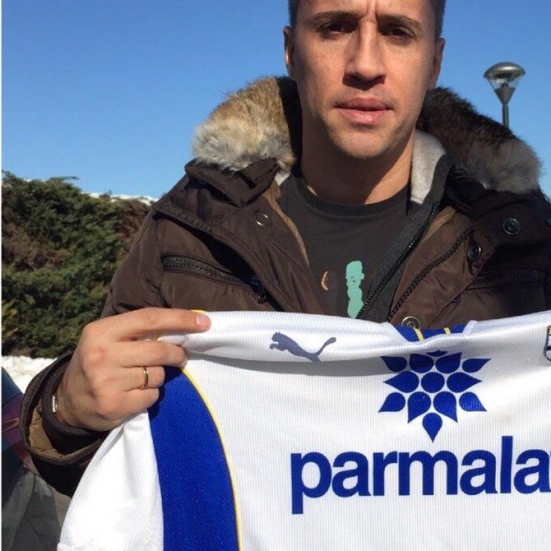 Crespo Parma shirt, 1997/1998 season - signed