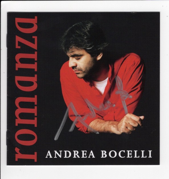 Andrea Bocelli - CD Album Autografato