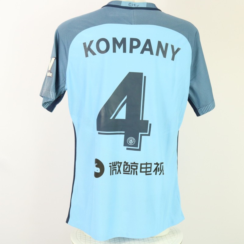 Vincent Kompany's Manchester City Pre-Season Shirt