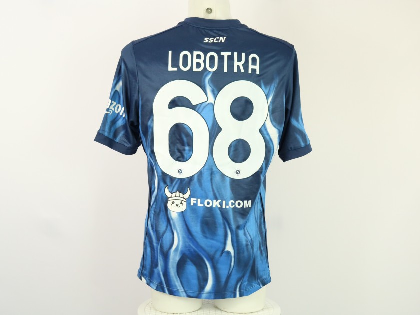 Lobotka's Napoli Match Shirt, 2021/22 - CharityStars