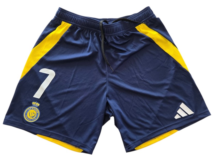 Ronaldo's Al-Nassr Match-Issued Shorts, 2025