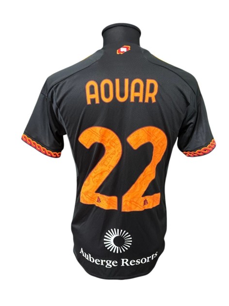 Maglia Aouar Roma Indossata, 2023/24