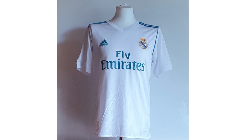 Cristiano Ronaldo Hand Signed Authentic Real Madrid FC Jersey - CharityStars