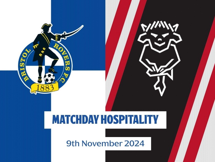 Bristol Rovers v Lincoln City Seat Unique Suite Hospitality Tickets X 2