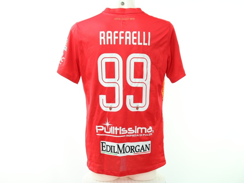 Raffaelli's Ascoli vs SPAL Comemmorative Unwashed Shirt, 2024