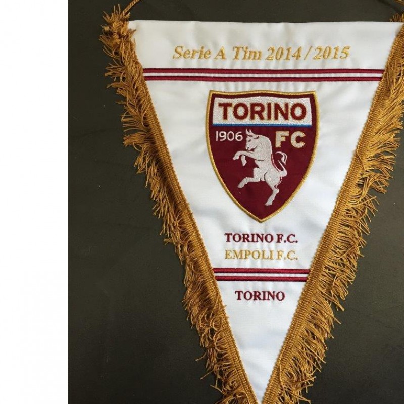 Torino official pennant, Empoli-Torino 15/12/2014 Serie A