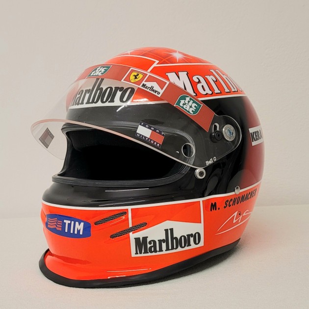 Casco Michael Schumacher Ferrari, modello Bell K1 2000 (scala 1:1) 