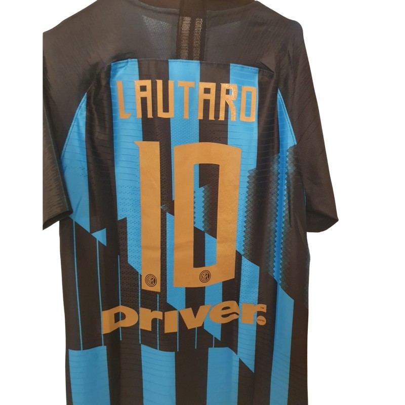 Lautaro's Official "Inter x Nike 20th Anniversary" Shirt, 2018/19