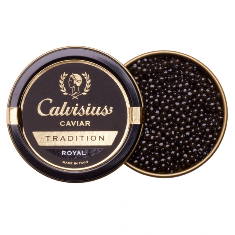 Latta da 500 gr di Tradition Royal Calvisius Caviar 