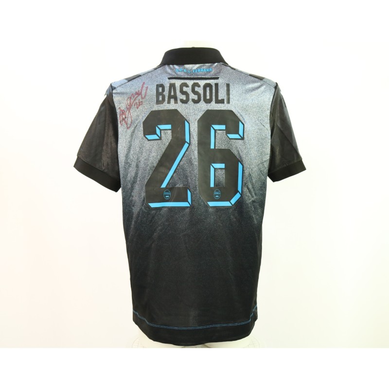 Bassoli's Signed Unwashed Shirt, Legango vs SPAL 2024 