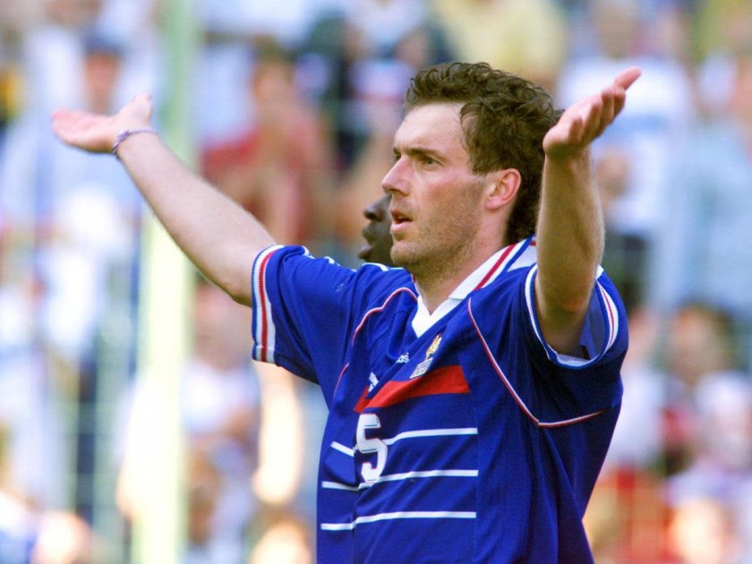 Laurent Blanc's France '98 Signed Shirt