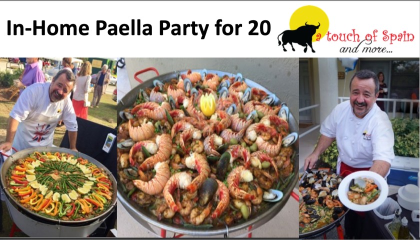 Paella Party for 20 from Chef Gianni