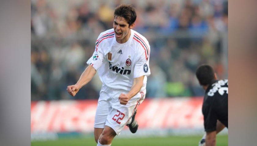 Kaka's AC Milan Signed Match Shirt, UEFA Cup 2008/09