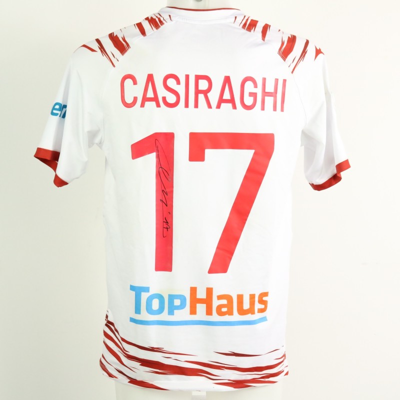 Casiraghi's Unwashed Signed Shirt, Sudtirol vs Sampdoria 2023 