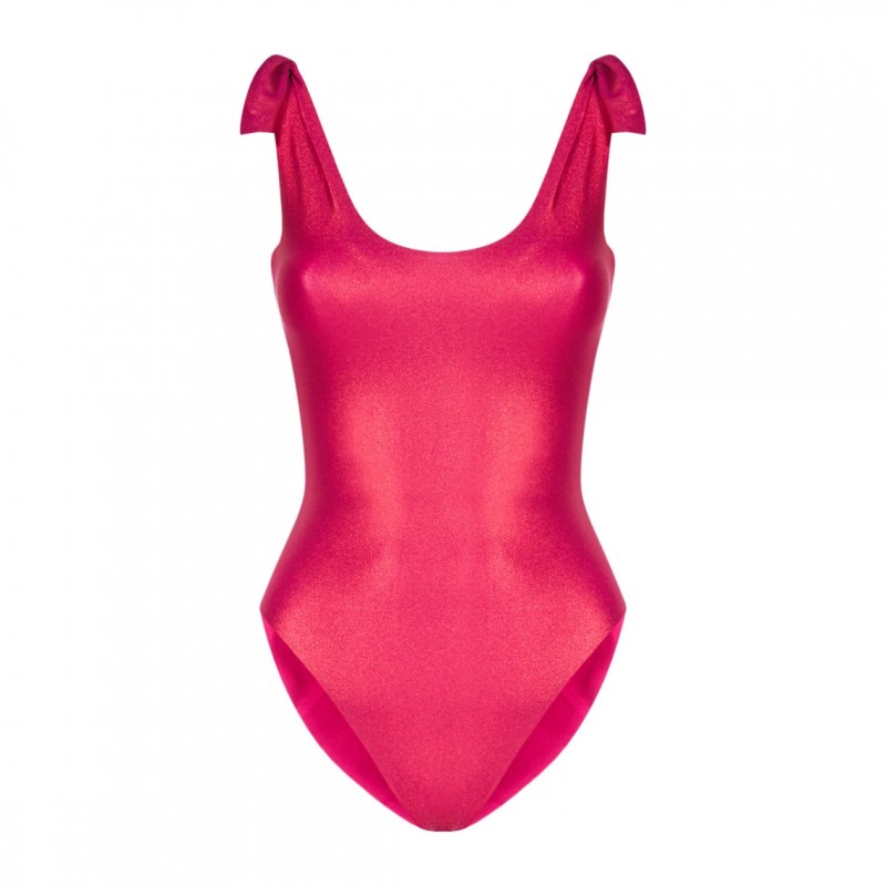 Knotting Bay Maillot Red Costume by Alldaylong