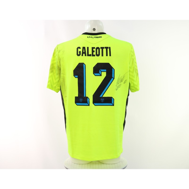 Maglia Galeotti unwashed Athletic Carpi vs SPAL 2025 - Autografata