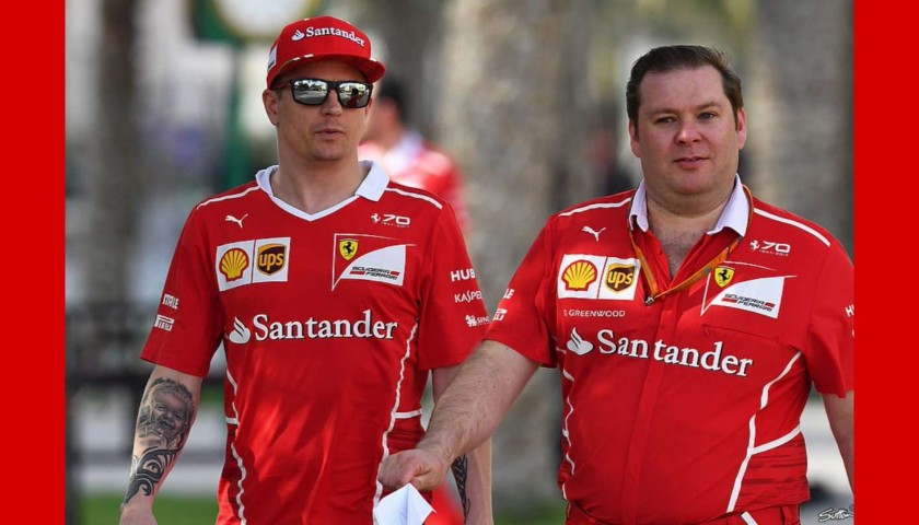 Kimi Raikkonen's Official Ferrari T-Shirt