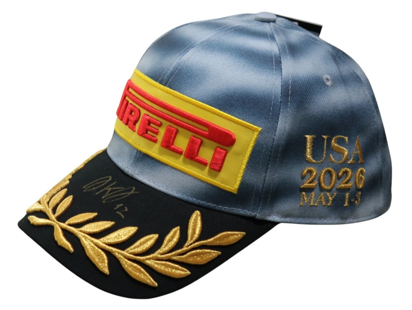 Pirelli Podium 1st Place GP Miami 2026 Official Cap - Signed by Kimi Antonelli