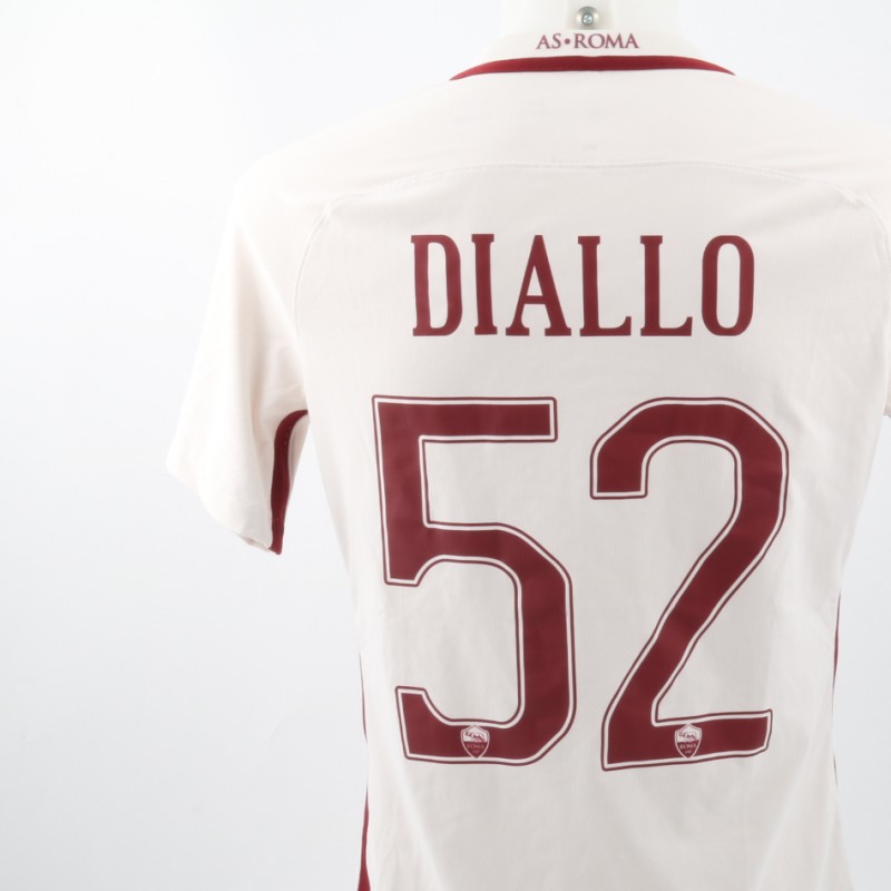 Match issued/worn Diallo, Roma-San-Lorenzo 3/09/16