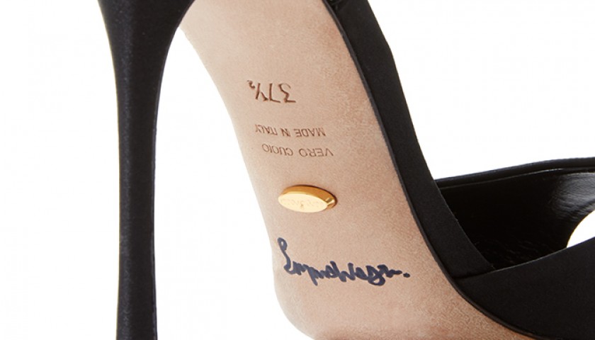 Emma Watson's Autographed Sergio Rossi Stilettos from her Personal Collection