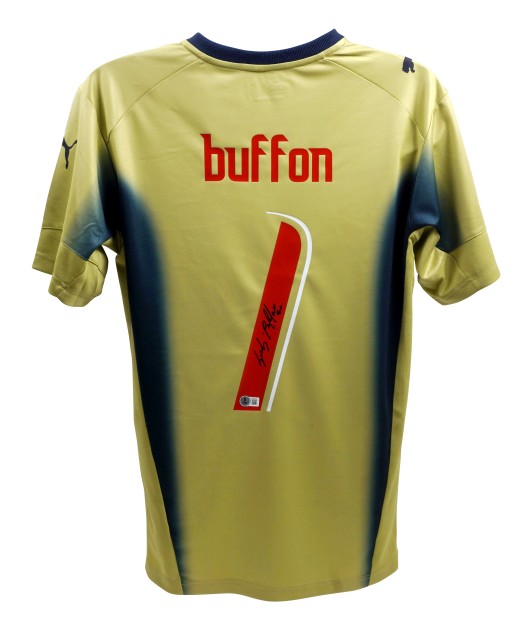 Gianluigi Buffon's Italy Signed Replica Shirt