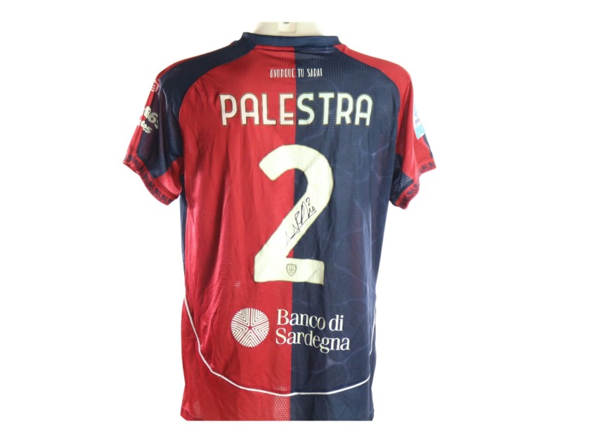 Palestra's Signed Unwashed Shirt, Cagliari vs Cremonese 2026