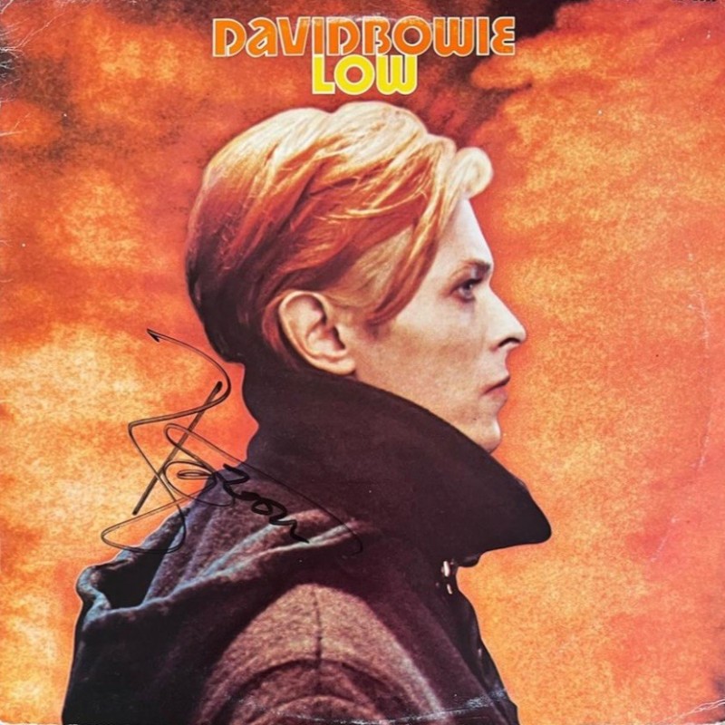 David Bowie Signed 'Low' Vinyl LP