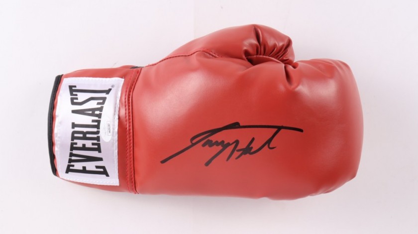 Larry Holmes Signed Boxing Glove