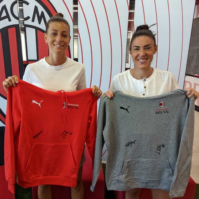 Fondazione Milan Sweatshirt - Signed by AC Milan Women's Squad 