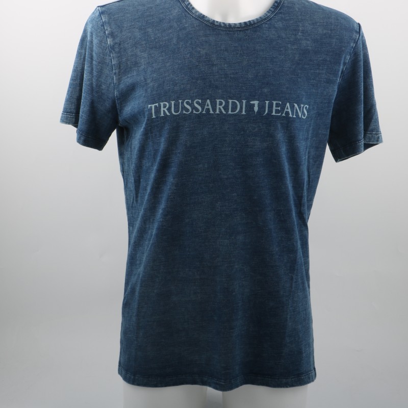 Denim T-shirt Trussardi Jeans / Man 