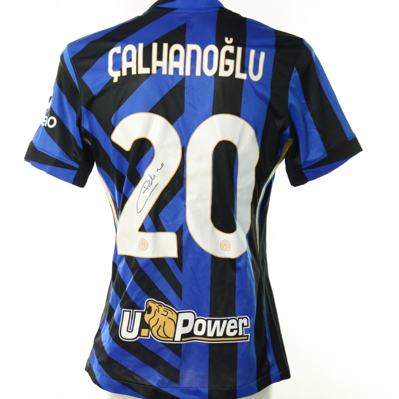 Maglia Gara Çalhanoğlu Inter, 2024/25 - Autografata