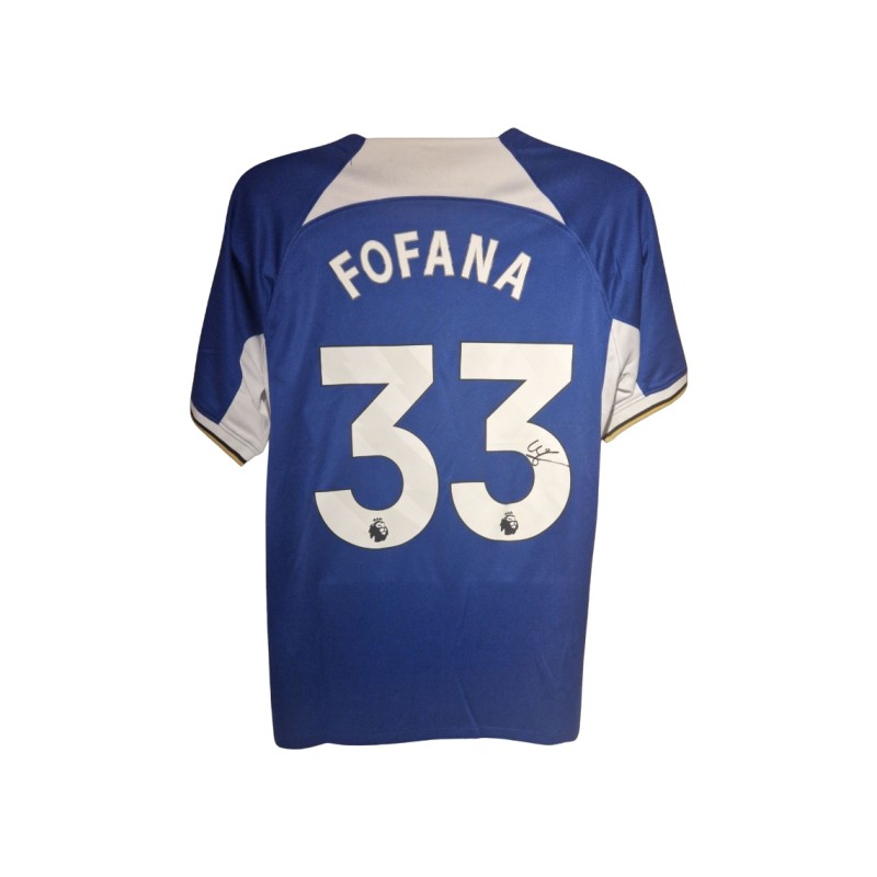 Wesley Fofana Signed Chelsea 2023-24 Home Football Shirt