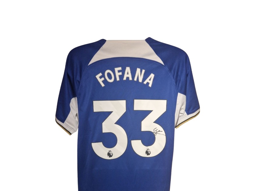 Wesley Fofana Signed Chelsea 2023-24 Home Football Shirt
