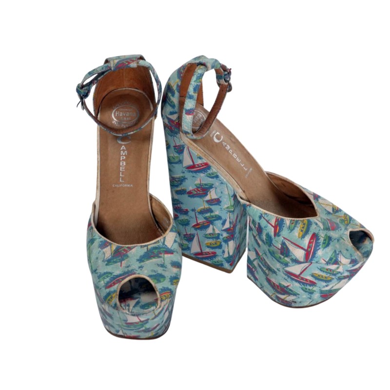 Malika Ayane's Signed Jeffrey Campbell Sandals, Donated for Sanremo 2026