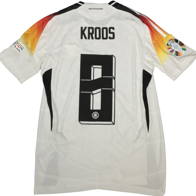 Kroos' Match-Issued Shirt, Germany vs Scotland EURO 2024