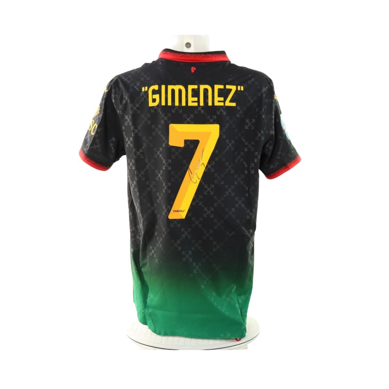 Cofanetto Limited Edition con maglia Off-White Gimenez Milan, 2025 - Autografata