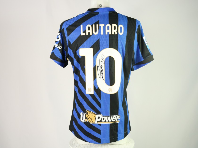 Lautaro Competition Jersey, 2024/25 - Autographed