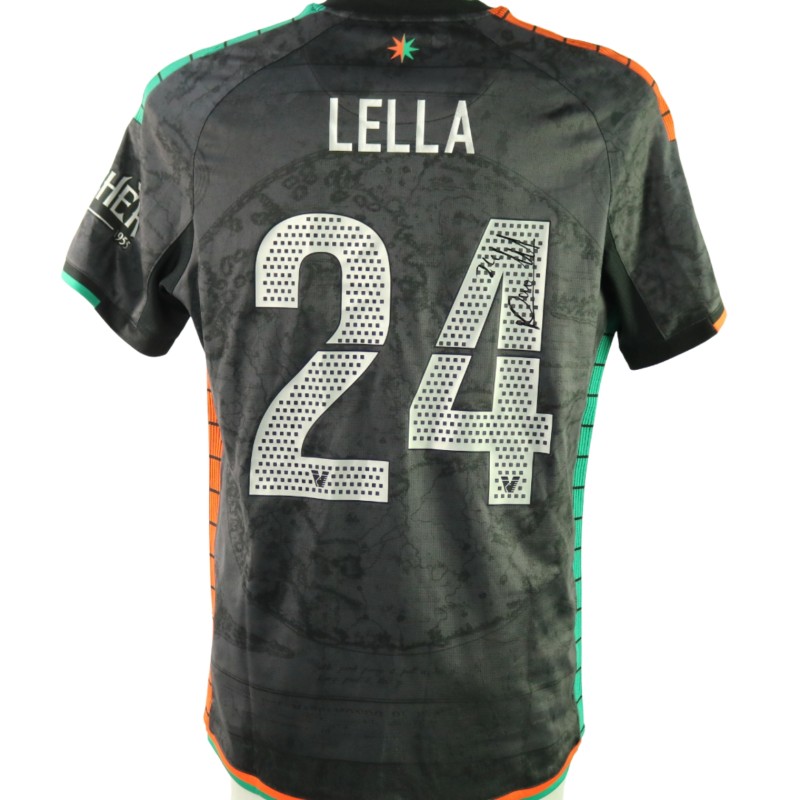 Lella's Signed Unwashed Shirt, Hellas Verona vs Venezia Coppa Italia 2025