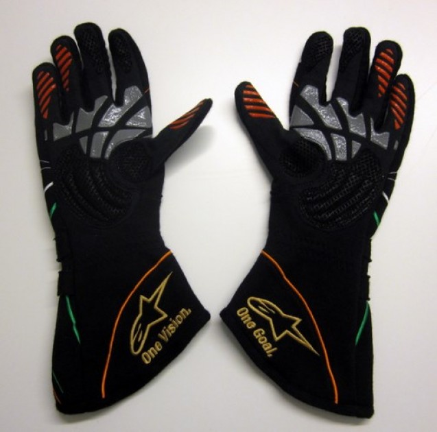 Hulkenberg F1 gloves