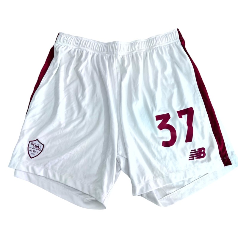 Spinazzola's Roma Unwashed Shorts, 2022/23