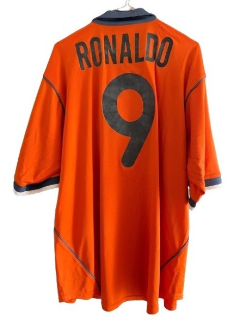 Ronaldo's Inter Match Issued Shirt, season 2000/01