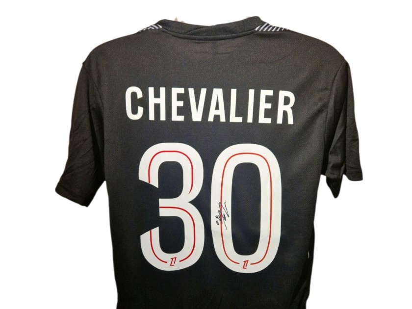 Lucas Chevalier Signed PSG 2025-26 Goalkeeper Football Shirt