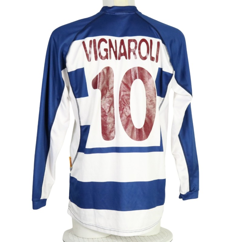 Maglia Indossata Vignaroli Salernitana, 2001/02