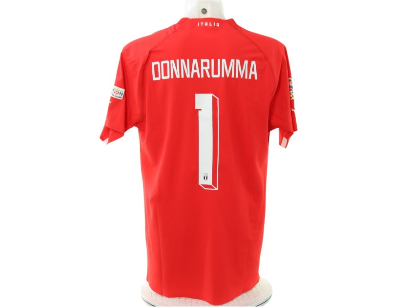 Maglia gara Donnarumma Italia vs Inghilterra 2022