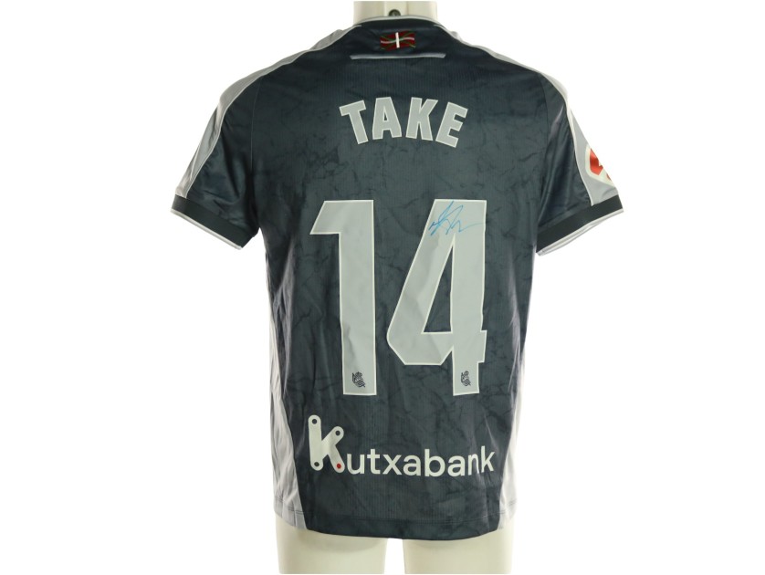 Maglia Take Unwashed Girona vs Real Sociedad, 2026 - Autografata