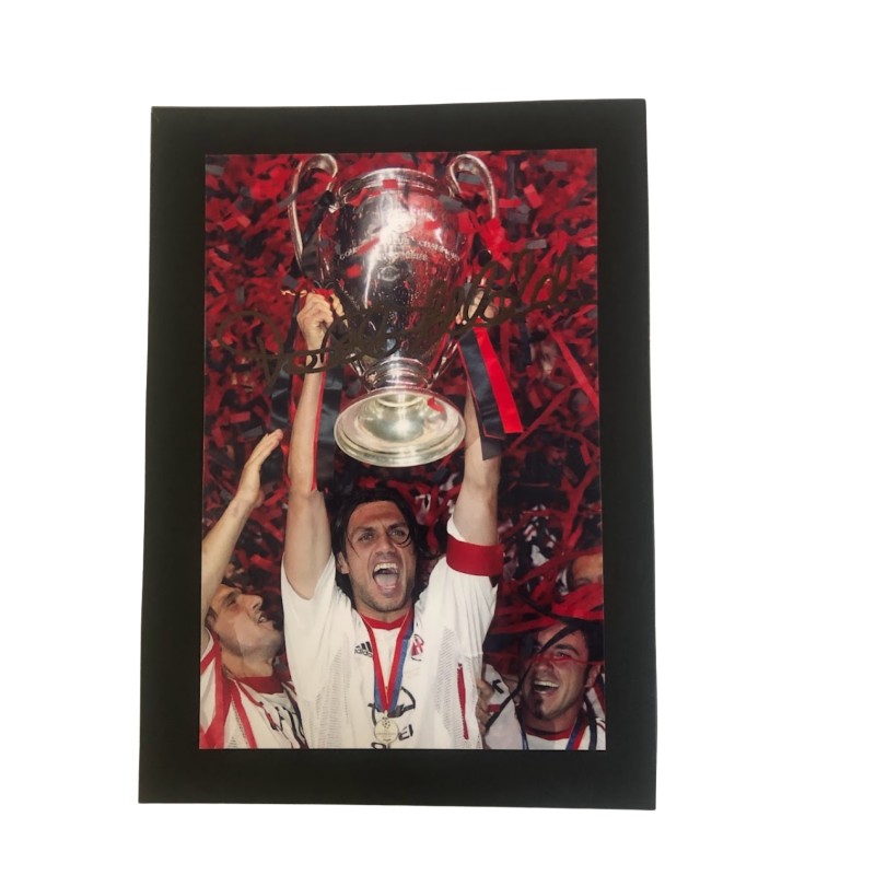 Photograph - Signed by Paolo Maldini