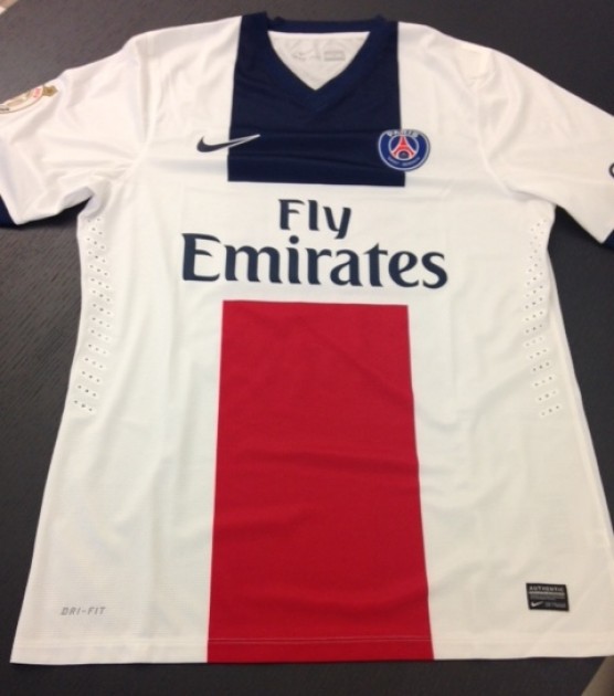 Paris Saint-Germain match issued shirt for Ibrahimovic, Ligue 1 2013/2014 - signed